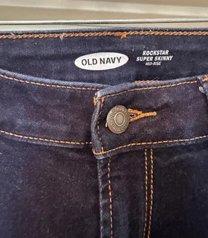 Old Navy - Boyfriend Super Skinny Dark Wash Jeans - Brand New Condition! 👖💙 thumbnail 3