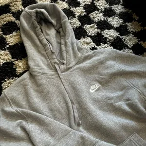 Nike Women's Grey and White Hoodie thumbnail 2