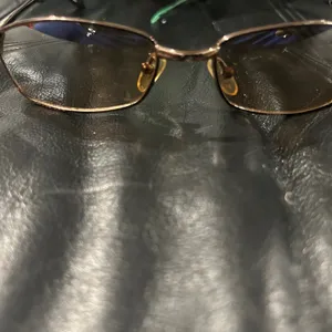 Women's Brown Tinted Oval Sunglasses includes Ray Ban Hard case thumbnail 7
