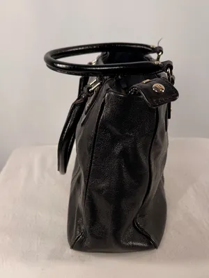 Kate Spade Patent Leather Top-Handle Bag‎ in Black thumbnail 4