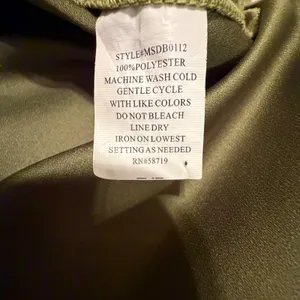 Notations Womens Olive Green Faux Suede Button Down Shirt MSDB0112 Large thumbnail 6