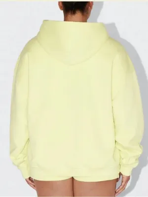 NWT Khy fleece Oversized hoodie sz small w dropped shoulder & heavy-weight hood thumbnail 2