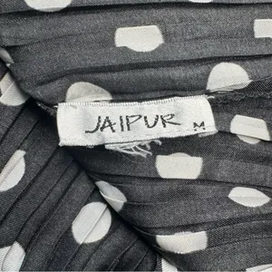 Jaipur Y2K Polka Dot Tank Top. Medium. Black and White. thumbnail 5