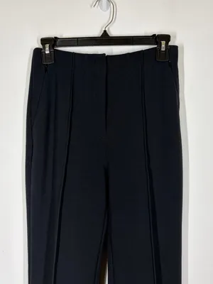 Anthropologie Black Pleated Trouser Pants Size US 0 thumbnail 3