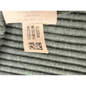 Aerie Fireside Ribbed Long Sleeve Open Henley‎ Top Size L Green Festival Casual thumbnail 7