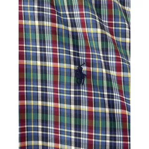 Ralph Lauren Women’s SP Petite Blue Plaid Long Sleeve Button Down Western Prep thumbnail 3
