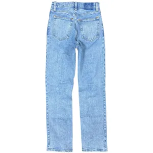 Abercrombie & Fitch 90s Ultra High Rise Straight Jeans Medium Wash Denim 25 / 0 thumbnail 2