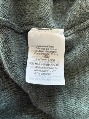 Madewell Southstar Merino Wool Blend Sweater Size XS Scoop Neck thumbnail 5