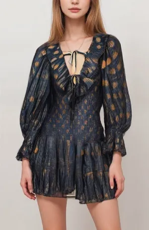 Anthropologie Verb by Pallavi Singhee Mini Dress NWT Sz. M thumbnail 1