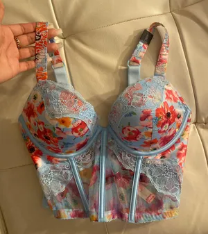 Victoria's Secret Floral Bustier thumbnail 1