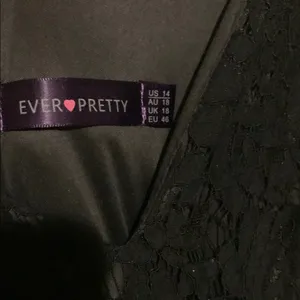 Ever Pretty Black‎ V-Neck Backless Cocktail Gown thumbnail 3