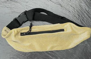 Triangl e swimwear gold fanny pack thumbnail 1