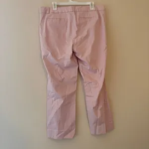 Banana Republic Hampton Fit Pants 14 Pink Straight Leg Dress Work Trousers thumbnail 2