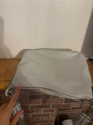 kate spade Light Gray Leather Crossbody Bag thumbnail 5