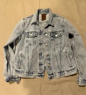 Gap Women's Denim Jean Jacket Acid Light Wash Classic Size M Spring Summer thumbnail 1