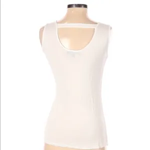 Catherine Malandrino small white sleeveless top thumbnail 2