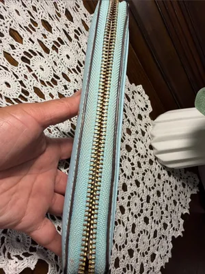 kate spade Light Blue Zip Wallet thumbnail 9