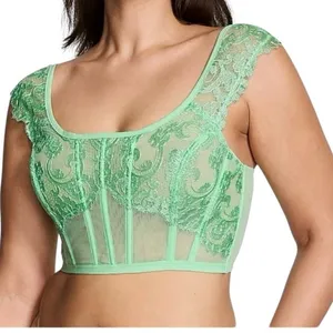 Victoria's Secret Dream Angels small DD Boho cap sleeve corset BC2 3300 thumbnail 10