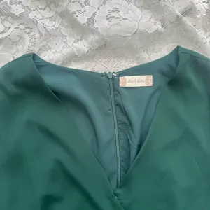 NWT Hunter Green Altar’d State Dress Size Large A-Line V-Neck Style thumbnail 2
