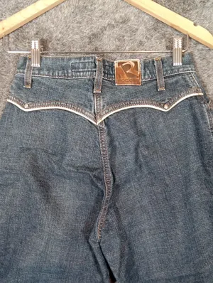 Rockies Vintage Relaxed High Rise Western Cowgirl 90s Womens Jeans Size 3/4 thumbnail 5