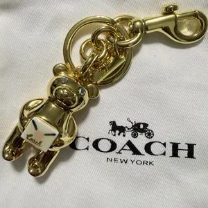 Coach Valentine's Day Bear Bag Charm thumbnail 2