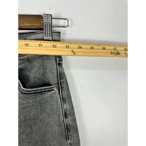 Abercrombie & Fitch The Ankle Straight Ultra High Rise Jeans Womens 24/00‎ Gray thumbnail 6