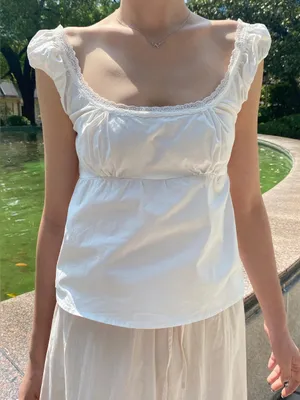 New white Brandy Melville Top thumbnail 1