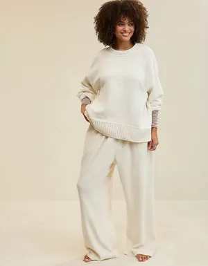 Aerie Like Candy Chunky Knit Crew Sweater thumbnail 5