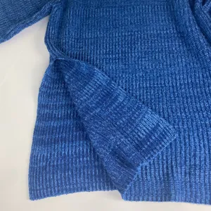 Free People Slouchy Sweater Women Blue 'Eleven' Tunic Medium Oversize Turtleneck thumbnail 12
