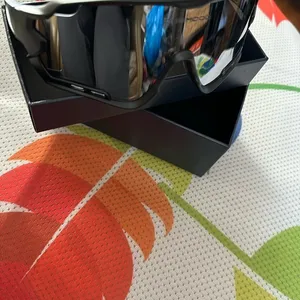Polarized black sport glasses for men fishing golf cycling baseball thumbnail 4