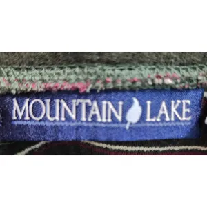 Mountain Lake‎ Green Ribbed Striped Turtleneck Long Sleeve Top Women's Medium thumbnail 3