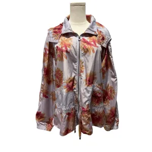 Anthropologie Hei Hei Alden Floral Hooded Jacket Outdoors Casual Sz L thumbnail 2
