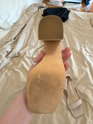 Nude High Heels Tan Size 8 thumbnail 2