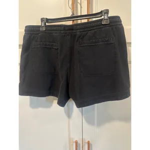 Athleta Farallon Short Black Cotton blend Athleisure Shorts Womens Size 12 thumbnail 4