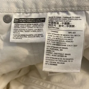 Levi’s 501 distressed buttonfly cut off denim shorts thumbnail 8