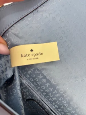 kate spade Light Blue Leather Chain Strap Crossbody thumbnail 2