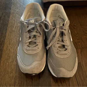 New Balance Charcoal and White Athletic Shoes thumbnail 2