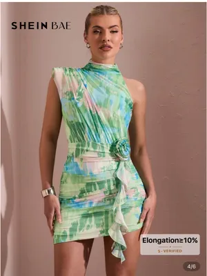 SheIn Spring Dress Floral thumbnail 3