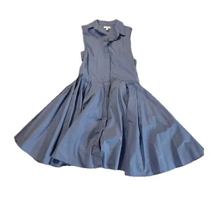 Revolve a.c.e Jules Pleated Dress Blue Size X-Small Twee Preppy Fit & Flare thumbnail 4
