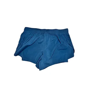 New Balance Womens Running Shorts Navy Blue Built-In Brief Lined Size M thumbnail 7