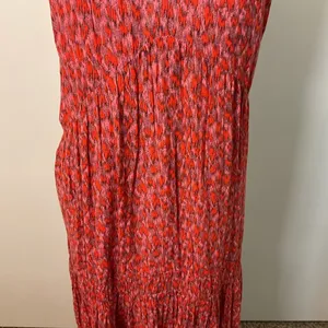 Joie Pink Tiered Maxi Sundress Women’s Size XXL Floral Resort Wear thumbnail 8