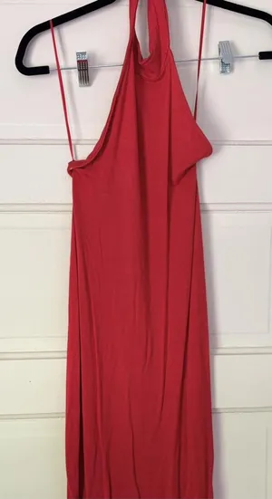 Urban Outfitters Women's Red and Pink Dress thumbnail 1