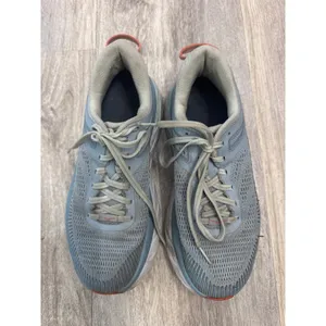 Hoka One One Bondi‎ 7 Blue Fog Black Iris Running Shoes Womens 6.5 thumbnail 3