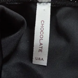 Chocolate Black Sparkle Women’s Tank Top Size L thumbnail 3