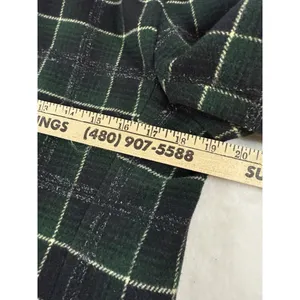 Old Navy Vintage Y2K Old Navy Zip Up Plaid Jacket Blazer‎ Women’s Medium Green thumbnail 5