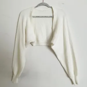 Alo Yoga Snuggle Up Sweater Shawl Ivory One Size thumbnail 2