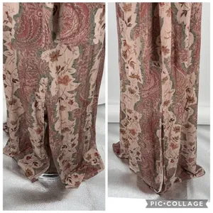 All Saints Susannah Cascade Maxi Dress Removable Sleeves Boho Floral US Size 0 thumbnail 11
