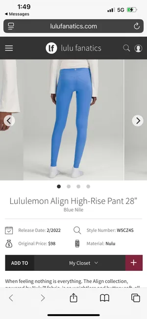 Lululemon Align Leggings thumbnail 6