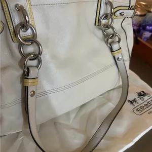 Coach Colette Leather Carryall Bag thumbnail 7