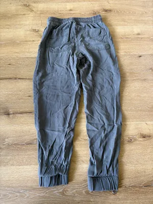 Nicole Miller Grey Drawstring Jogger Pants thumbnail 5